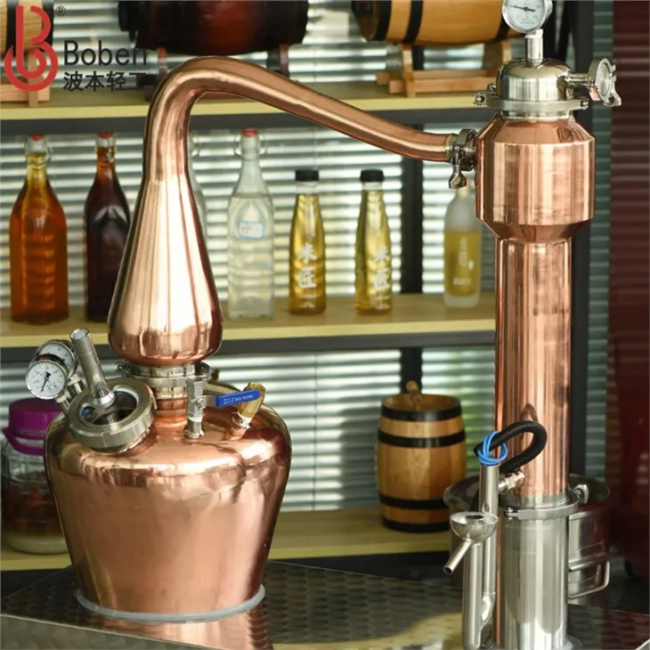 Portable Household Copper Pot Whiskey Still