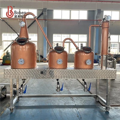 گلدان مس دوتایی Rum Double تجهیزات تقطیر هنوز هم